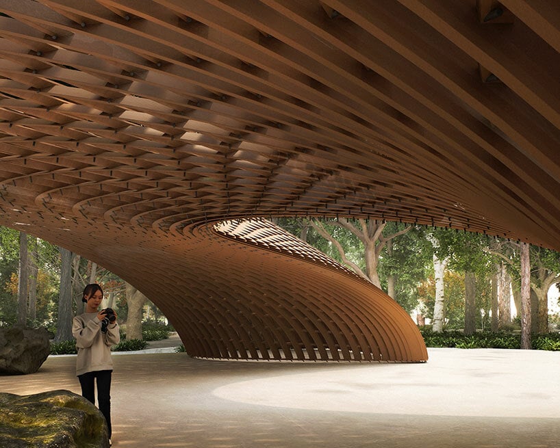 Архитектор Виктор Ортис представил проект деревянного павильона для Умуарама