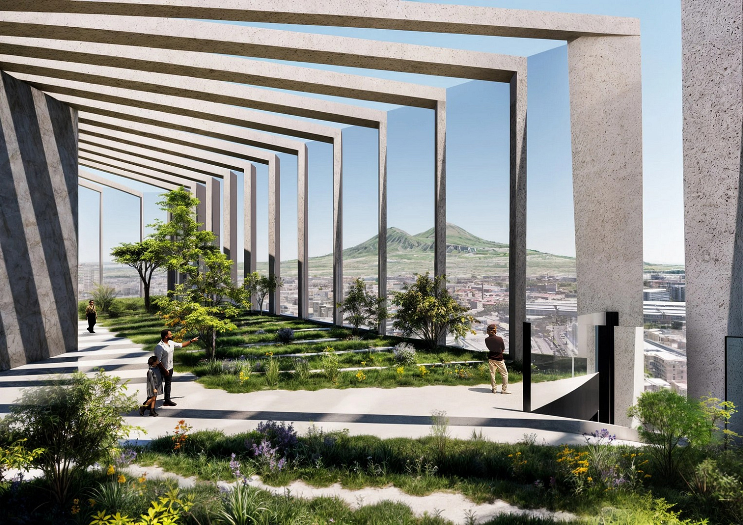 Zaha Hadid Architects проектирует соединённые башни для генерального плана Неаполя