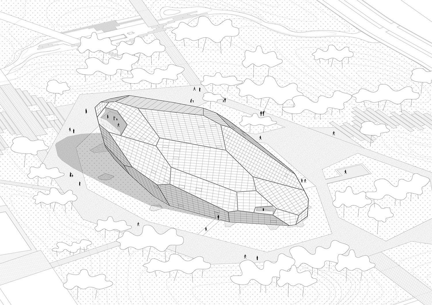 Open Architecture спроектировала в Китае космический музей  внеземного вида