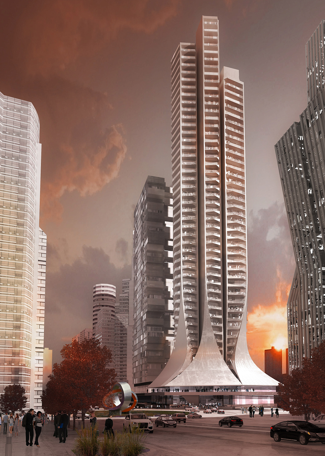 Zaha Hadid Architects начинает работу над «самой высокой жилой башней» Мехико