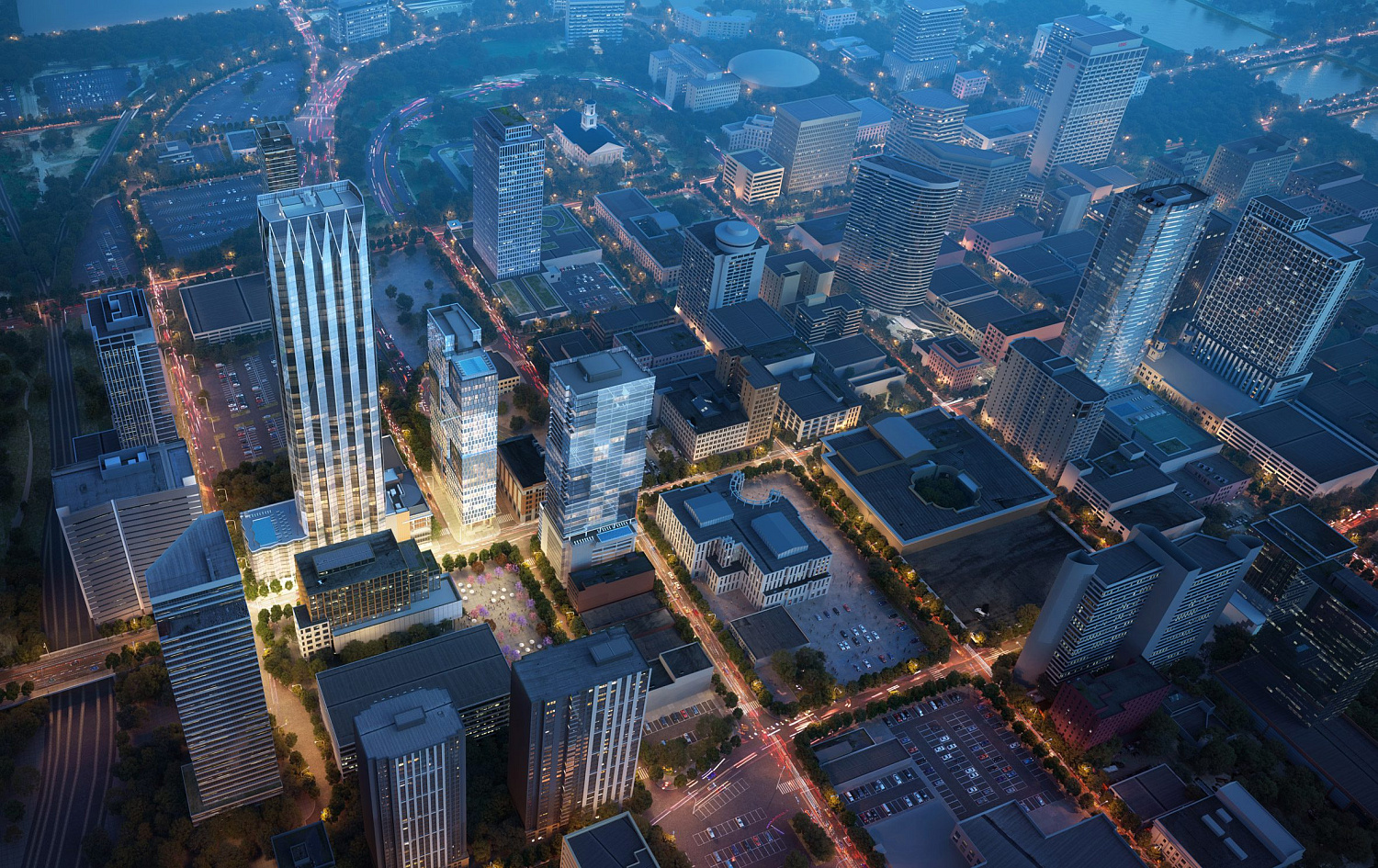 Goettsch Partners проектирует самый высокий небоскрёб Нэшвилла с «тонкими» гранями