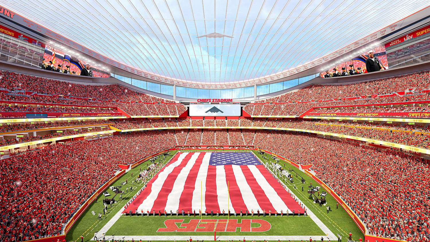 Kansas City Chiefs построят закрытый стадион на 70 000 зрителей к 2031 году