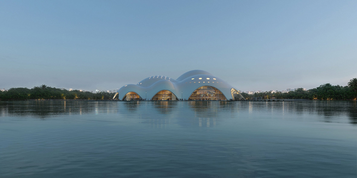 Renzo Piano Building Workshop создаст жемчужный оперный театр на озере в Ханое