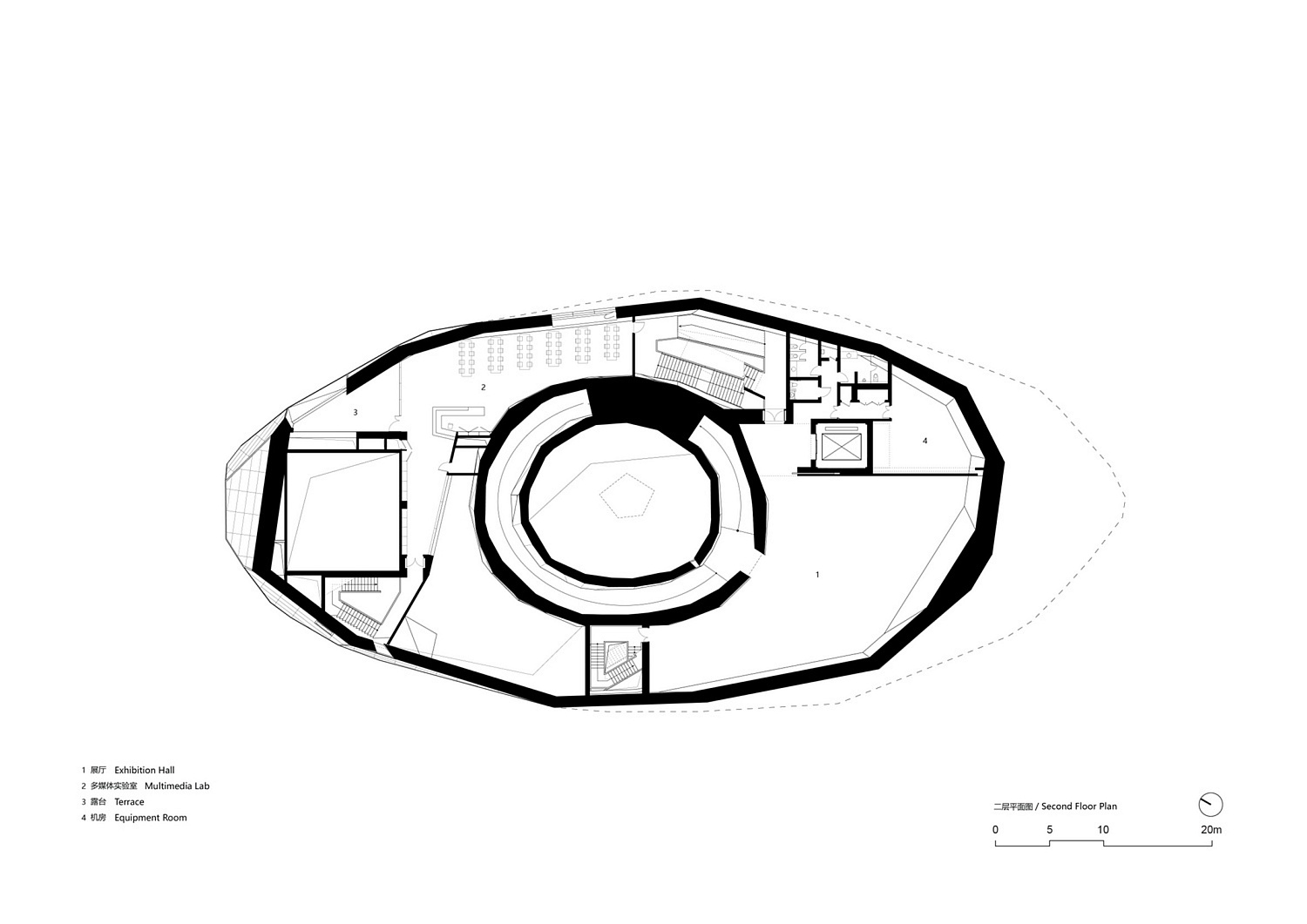 Open Architecture спроектировала в Китае космический музей  внеземного вида