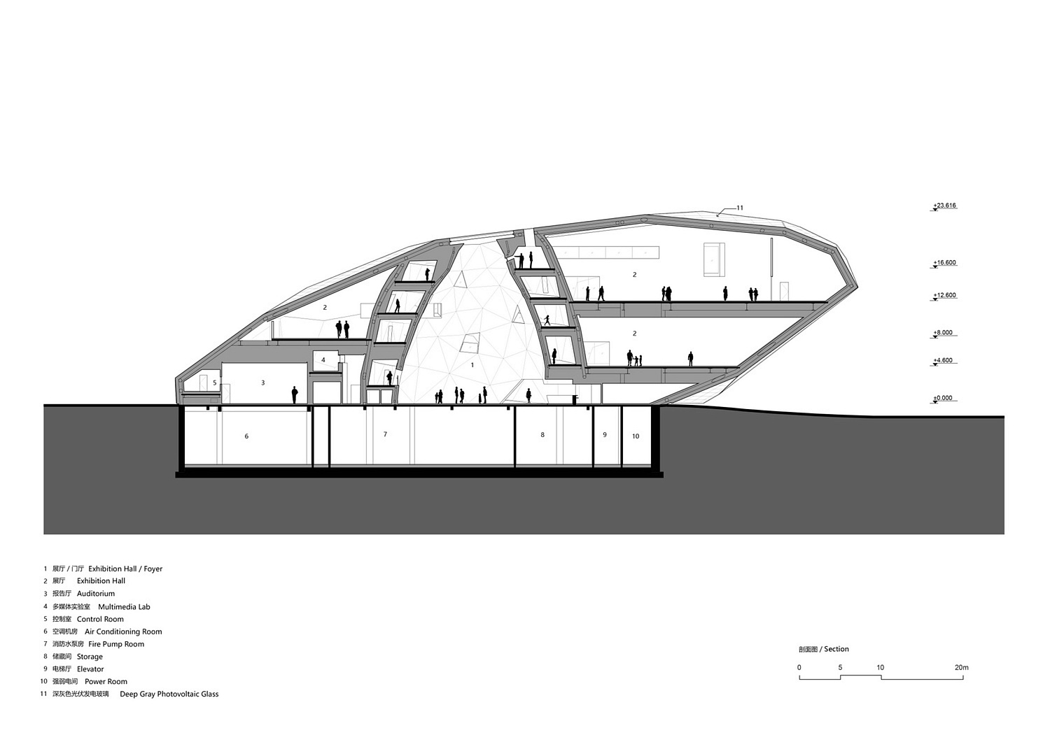 Open Architecture спроектировала в Китае космический музей  внеземного вида