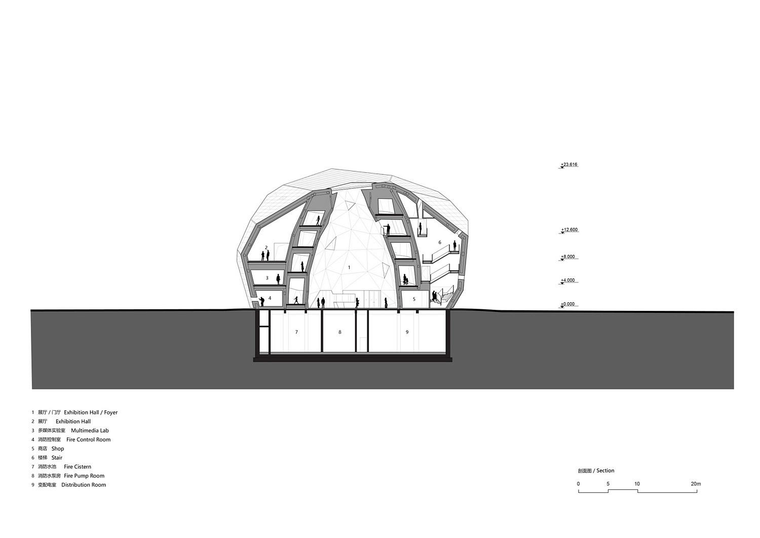 Open Architecture спроектировала в Китае космический музей  внеземного вида