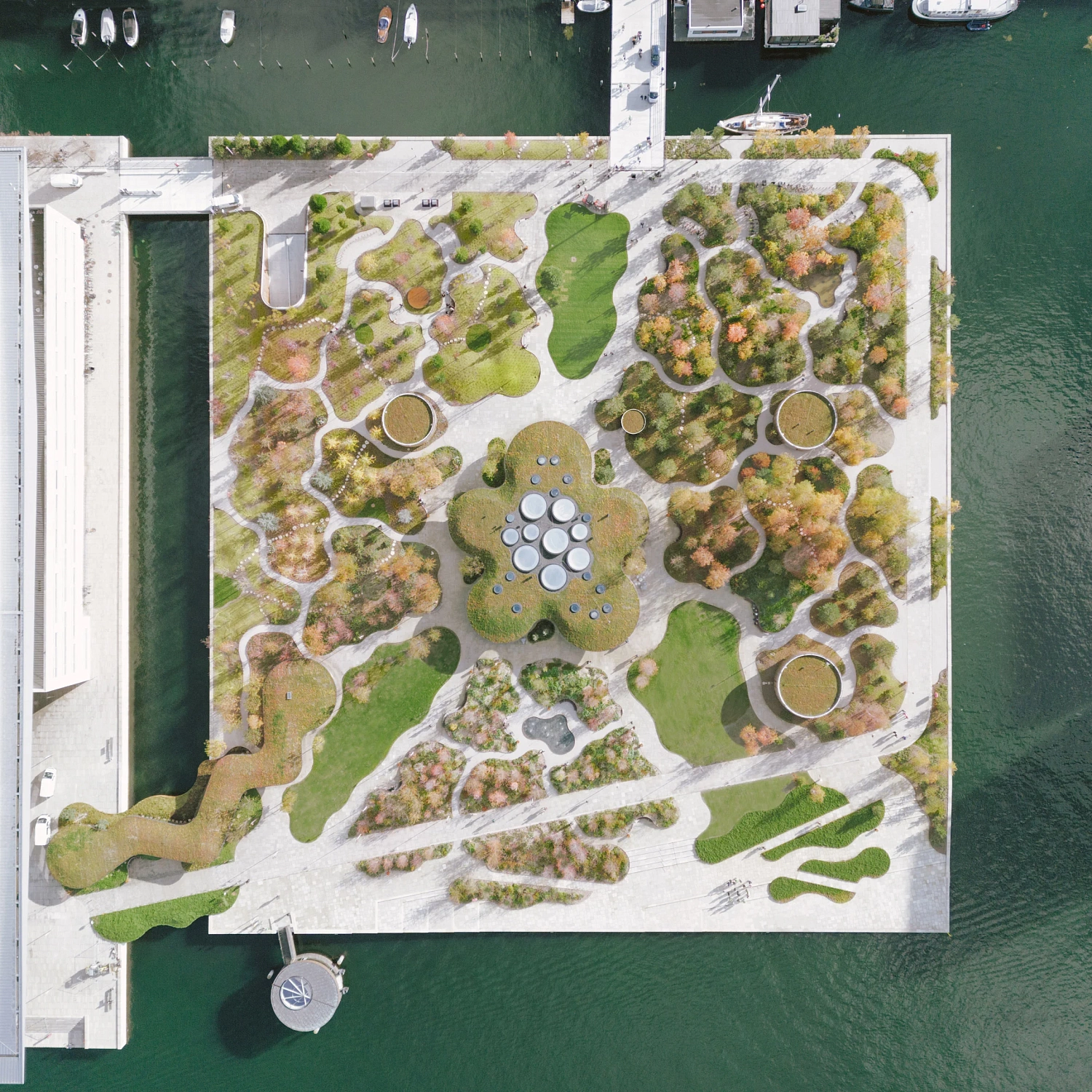 Новый Оперный парк: настоящий «зелёный оазис» в гавани Копенгагена